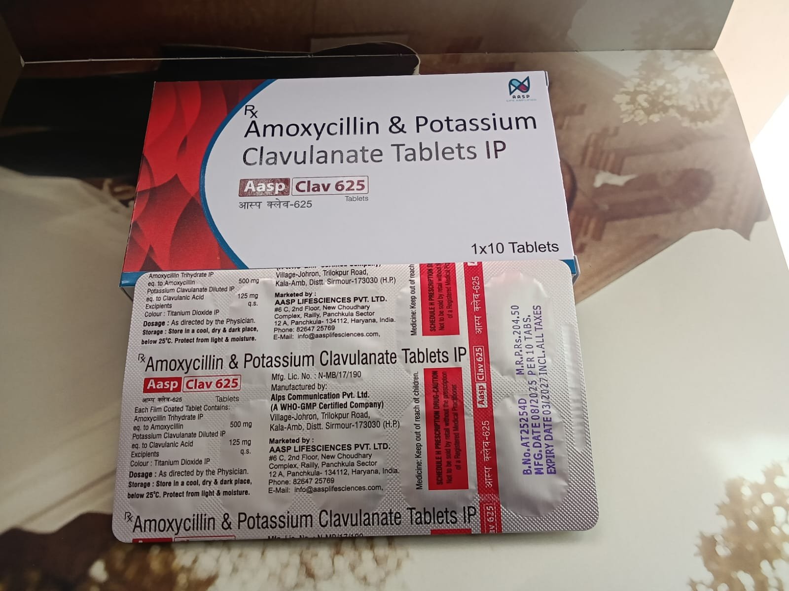 AASP Clav 625 Tablets - Image 4